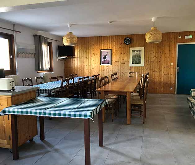 Un gîte de groupe Authentique, simple et fonctionnel